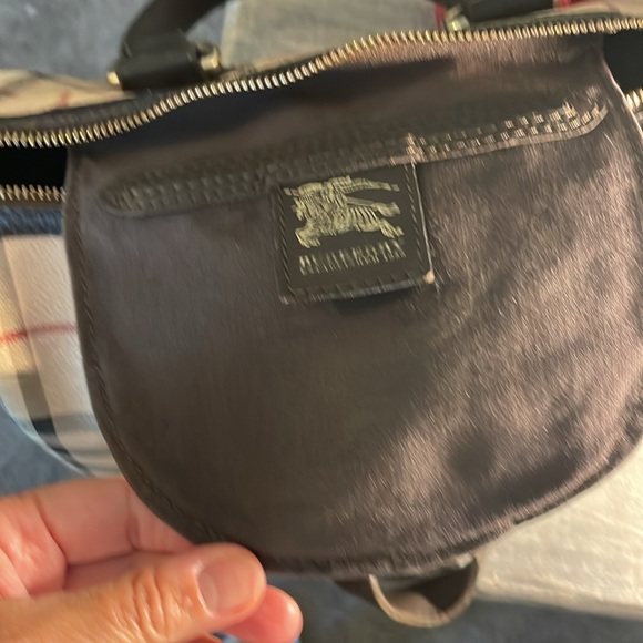 BURBERRY Haymarket Check Small Chester Bag - Picture 8 of 16